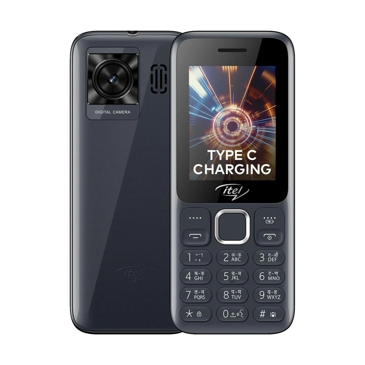 itel Power 450 | 2.4 inch Big Display | 2500 mAh Battery | Type C Charging