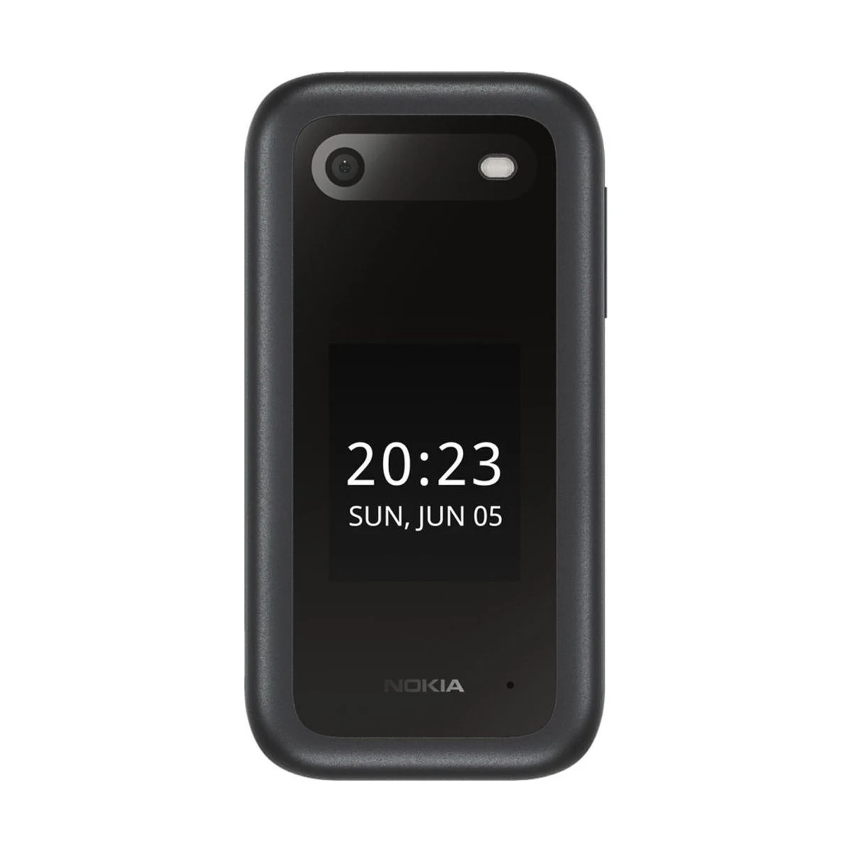 Nokia 2660 Flip 4G Dual SIM keypad Phone, Dual Screen, inbuilt MP3 Player