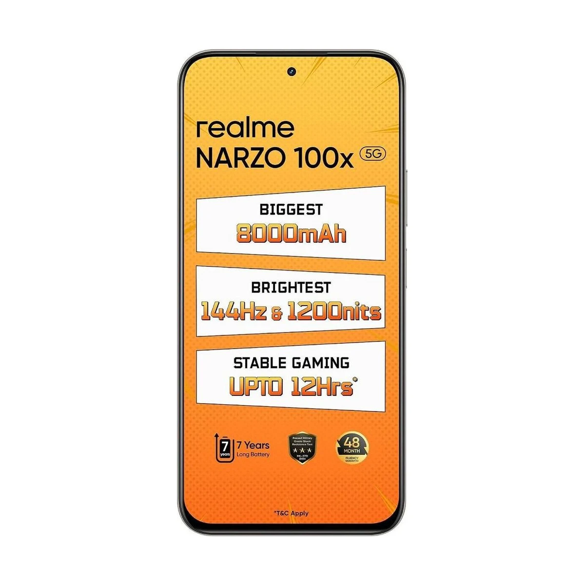 realme Narzo 100x 5g