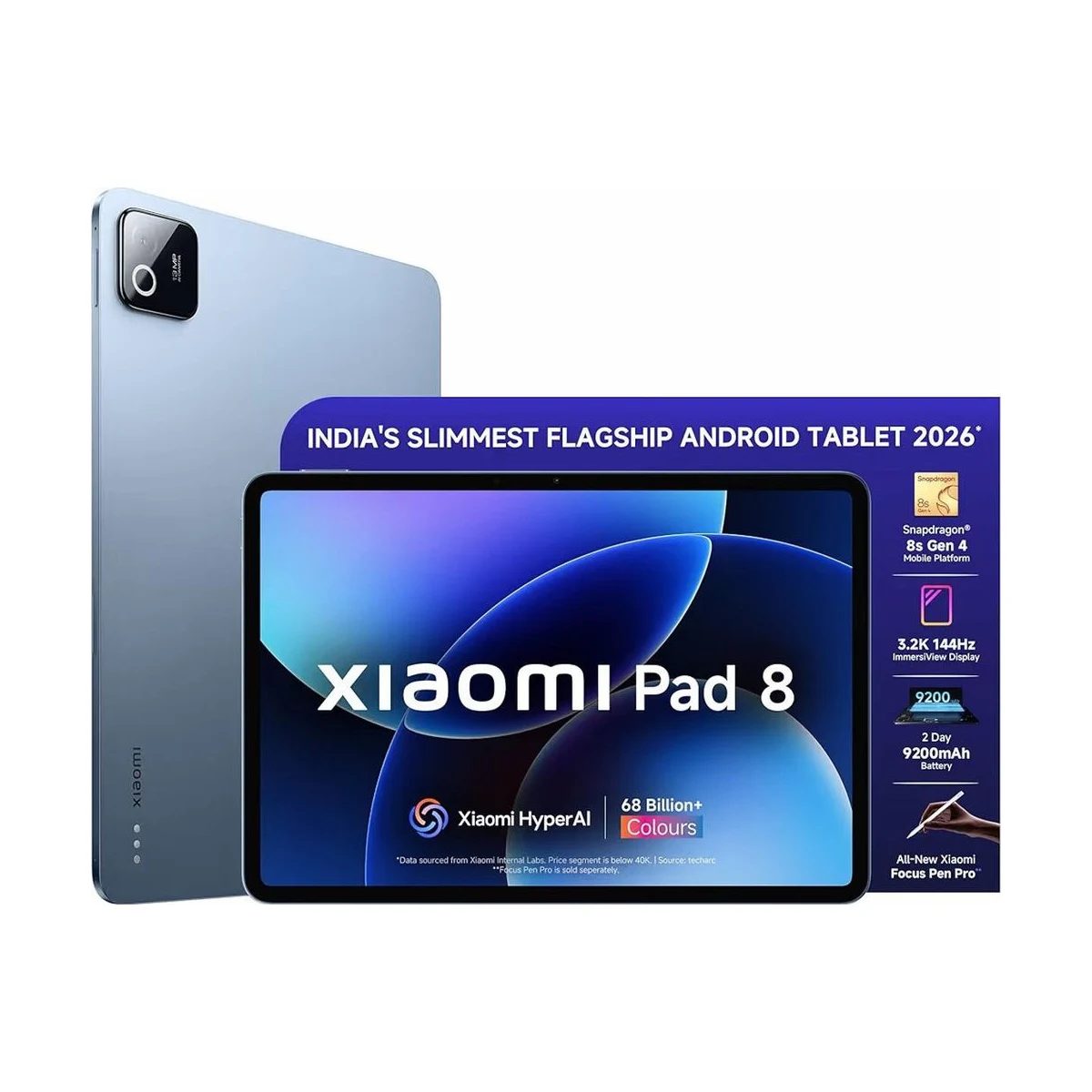 Xiaomi Pad 8 12 GB RAM 256 GB ROM 11.2 inch with Wi-Fi Only Gaming Tablet